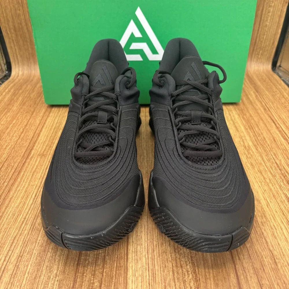 Nike Giannis Immortality 4 Triple Black Basketball Shoes Mens 9.5 FQ3680-003 NEW